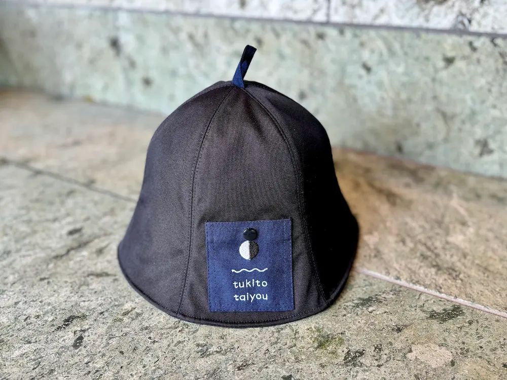 サウナハット CORDURA 月と太陽オリジナルモデル